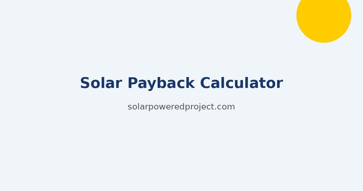 Solar payback timeline showing cumulative savings over 25 years